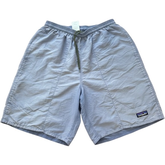 Patagonia Other - Patagonia Vintage Baggies Shorts Mens Small Blue Grey Made in USA Destroyed